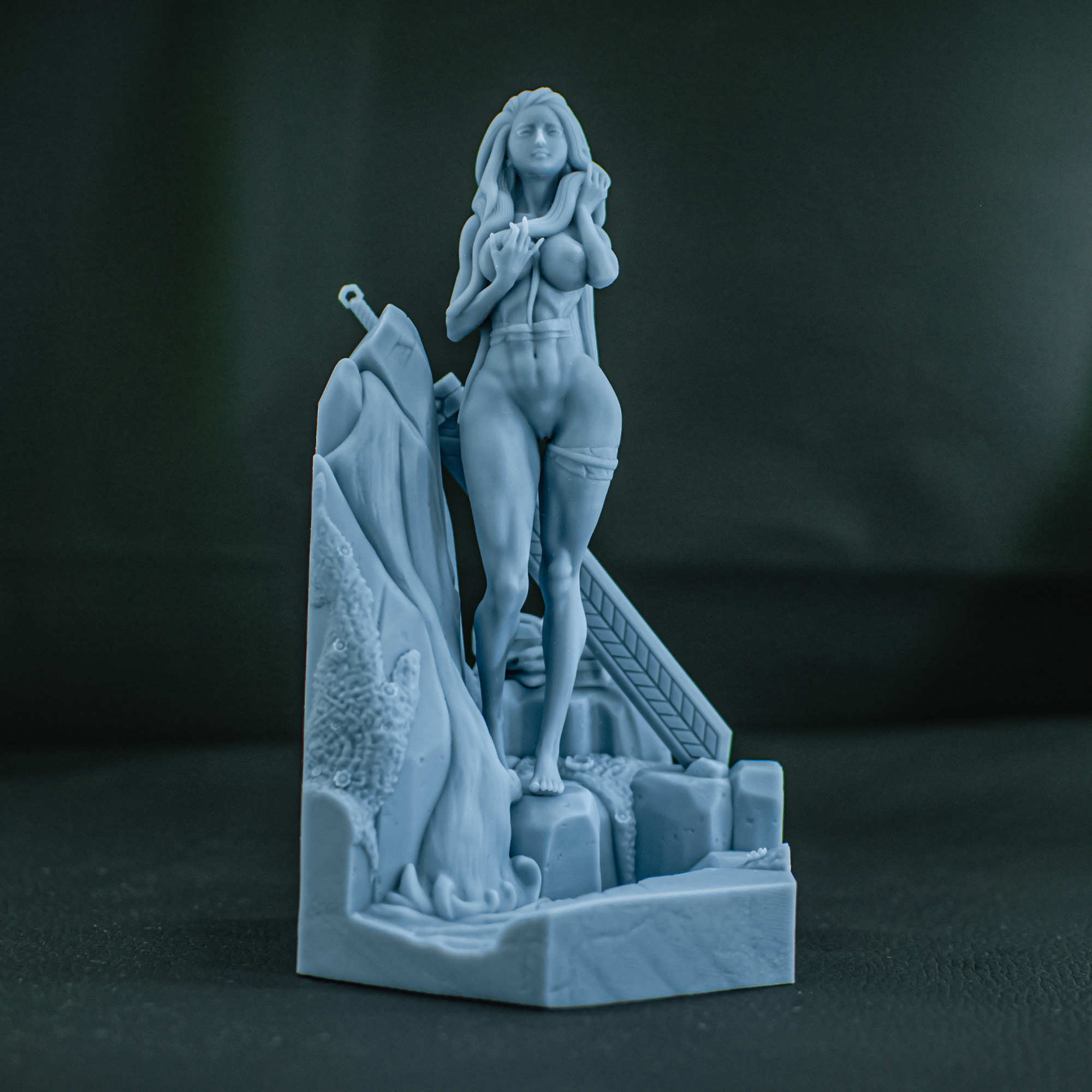 Lydia - Purification in the heart of the forest - Part A 3D print model_3