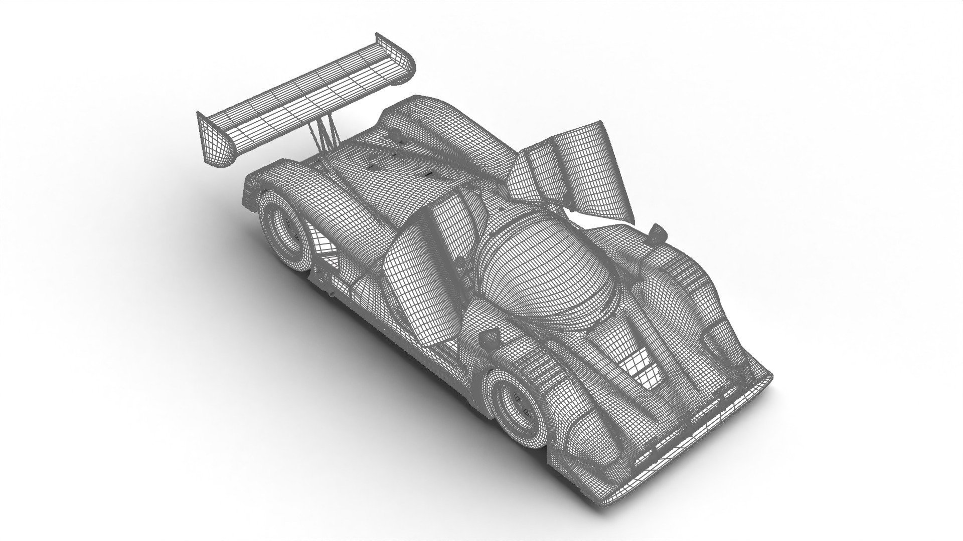 Nissan R90CK From A Racing 1990 HQ 3d model 3D model_36