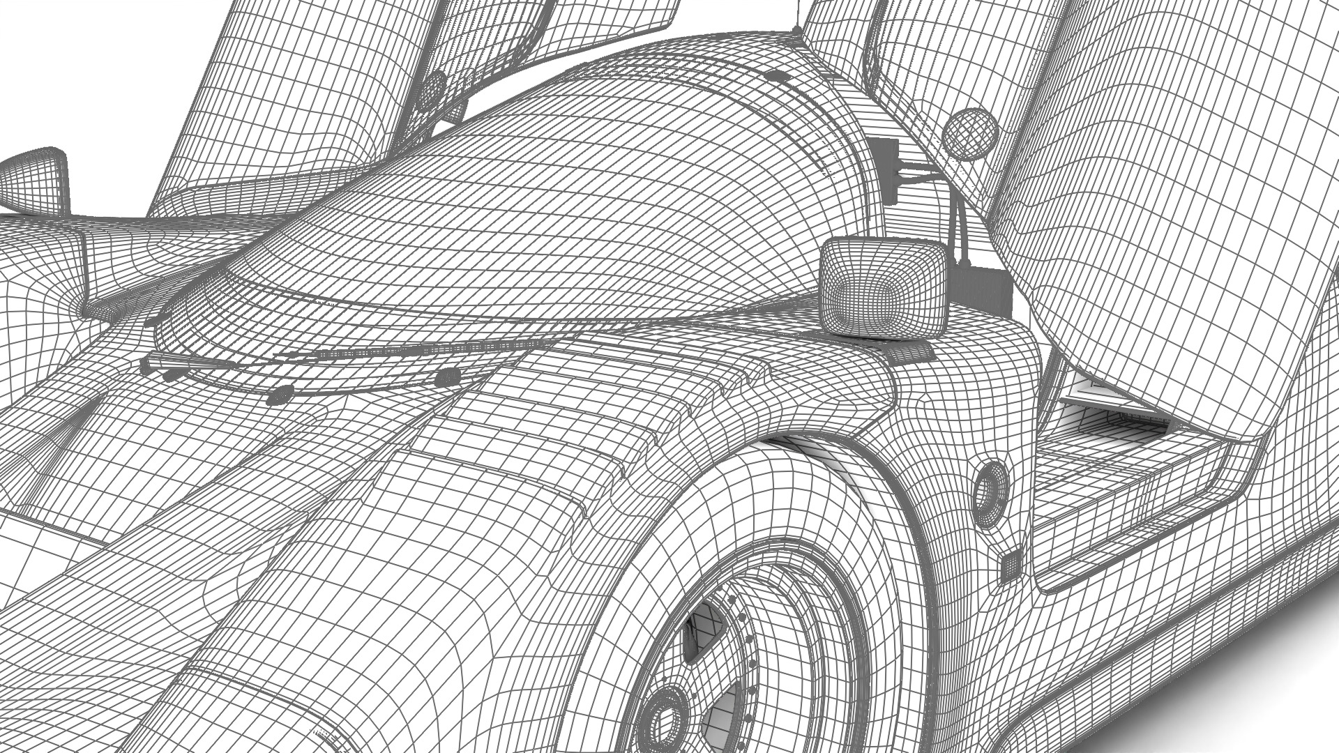 Nissan R90CK From A Racing 1990 HQ 3d model 3D model_40