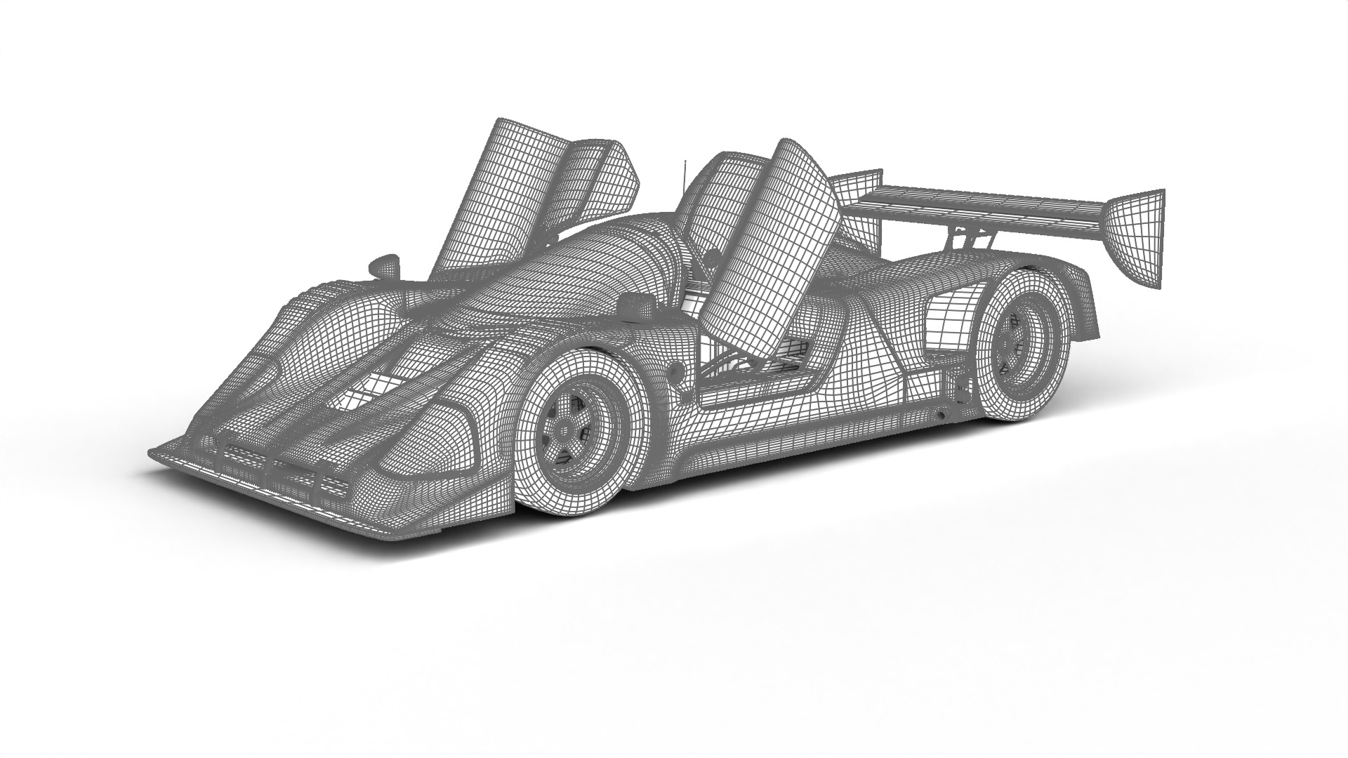 Nissan R90CK From A Racing 1990 HQ 3d model 3D model_27