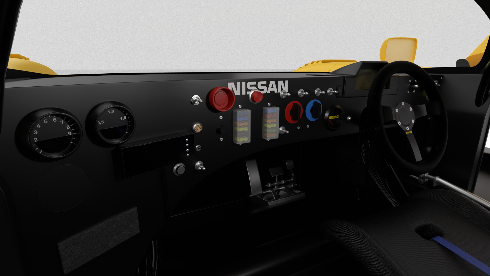 Nissan R90CK From A Racing 1990 HQ 3d model 3D model_11