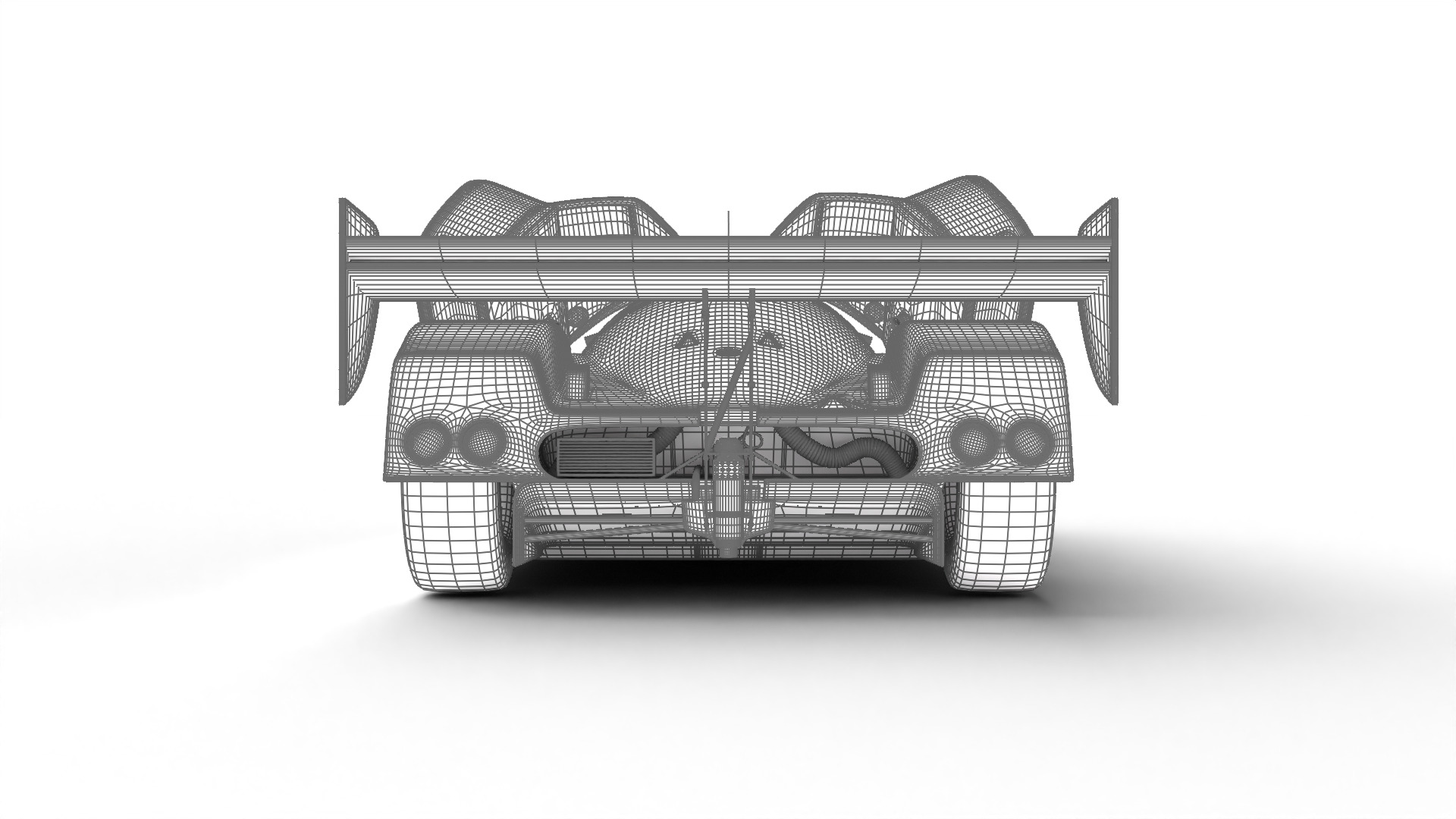 Nissan R90CK From A Racing 1990 HQ 3d model 3D model_31