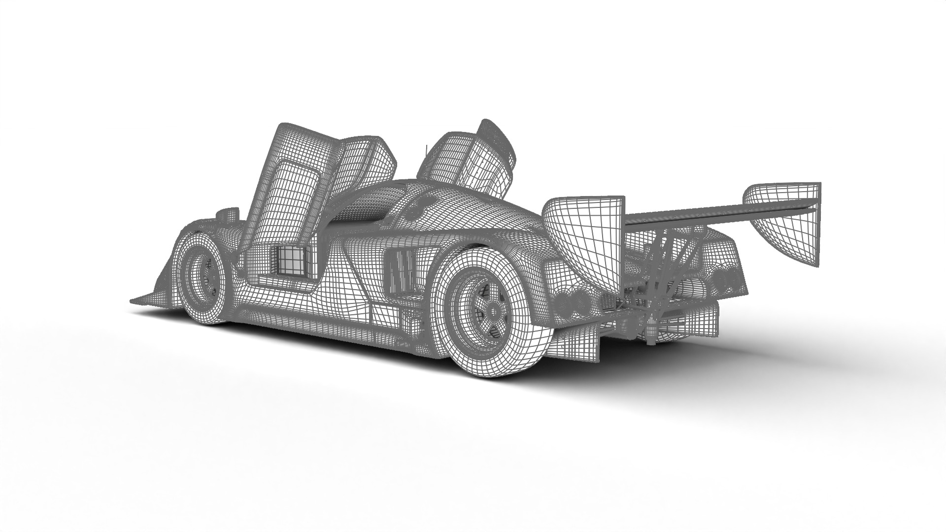 Nissan R90CK From A Racing 1990 HQ 3d model 3D model_25