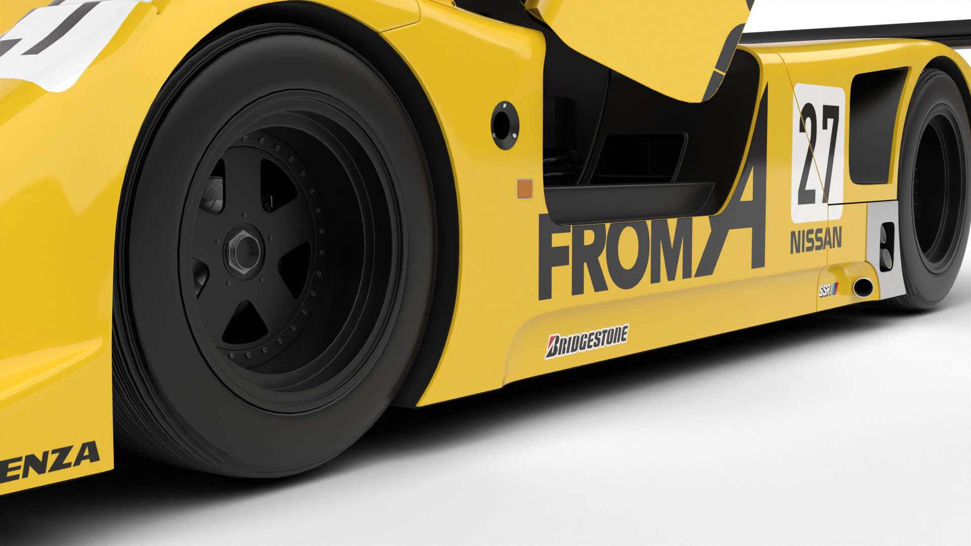 Nissan R90CK From A Racing 1990 HQ 3d model 3D model_17