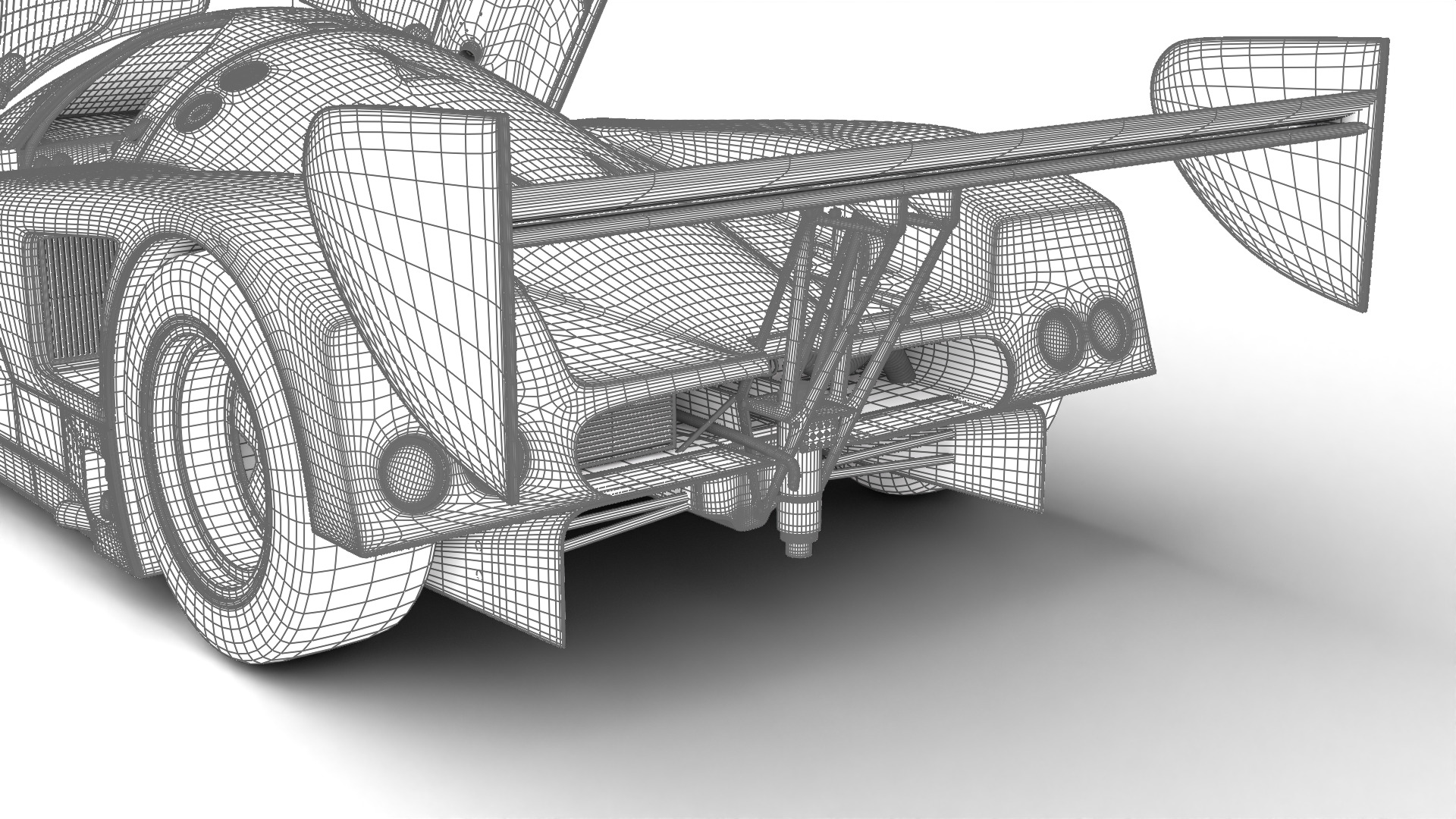 Nissan R90CK From A Racing 1990 HQ 3d model 3D model_32