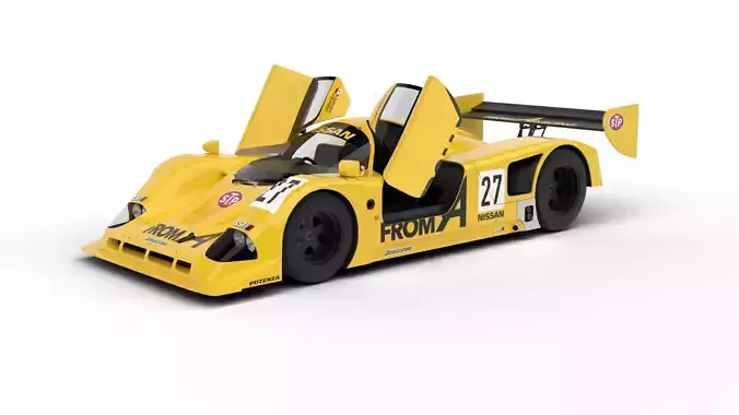 Nissan R90CK From A Racing 1990 HQ 3d model 3D model
