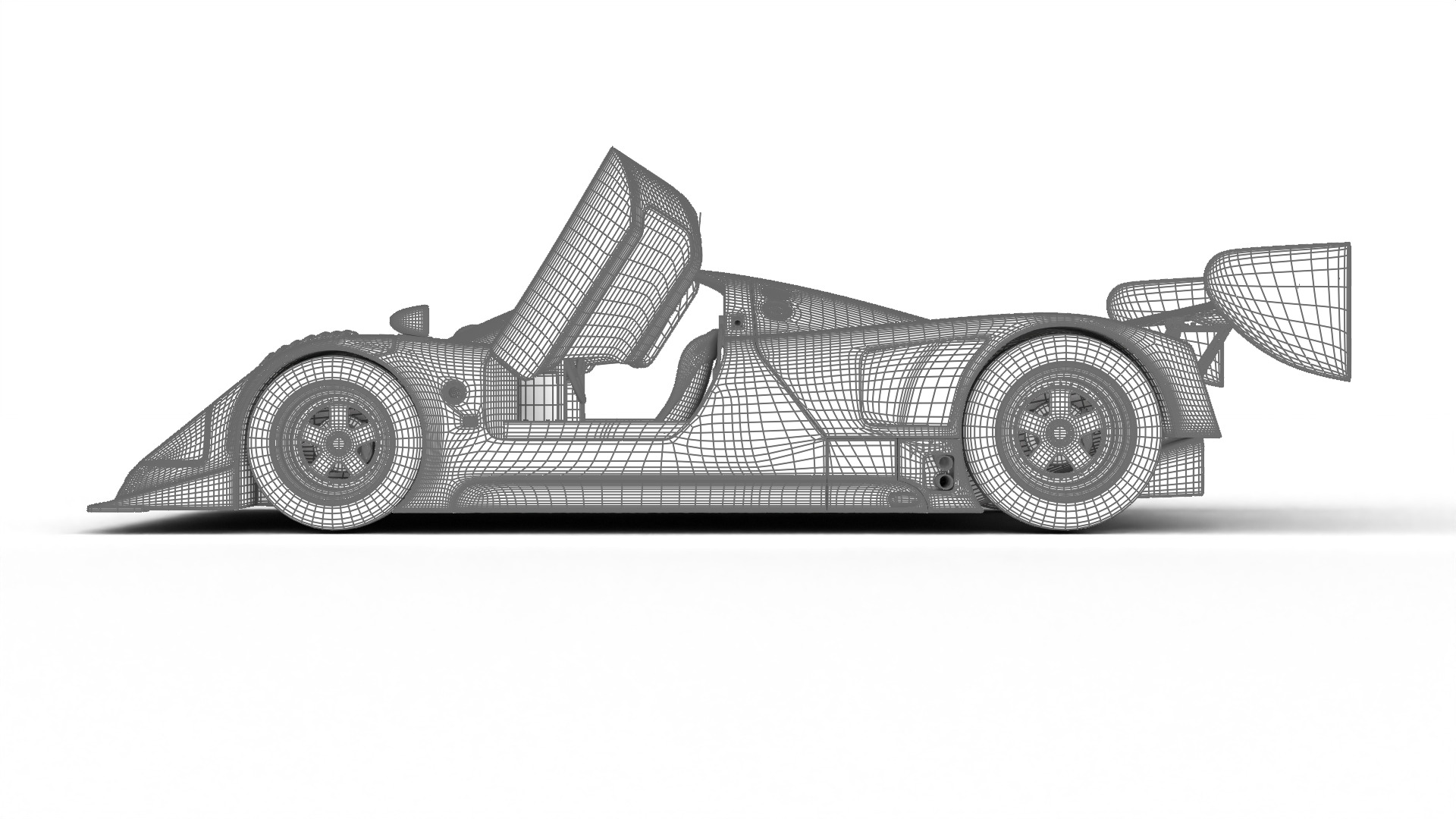 Nissan R90CK From A Racing 1990 HQ 3d model 3D model_26