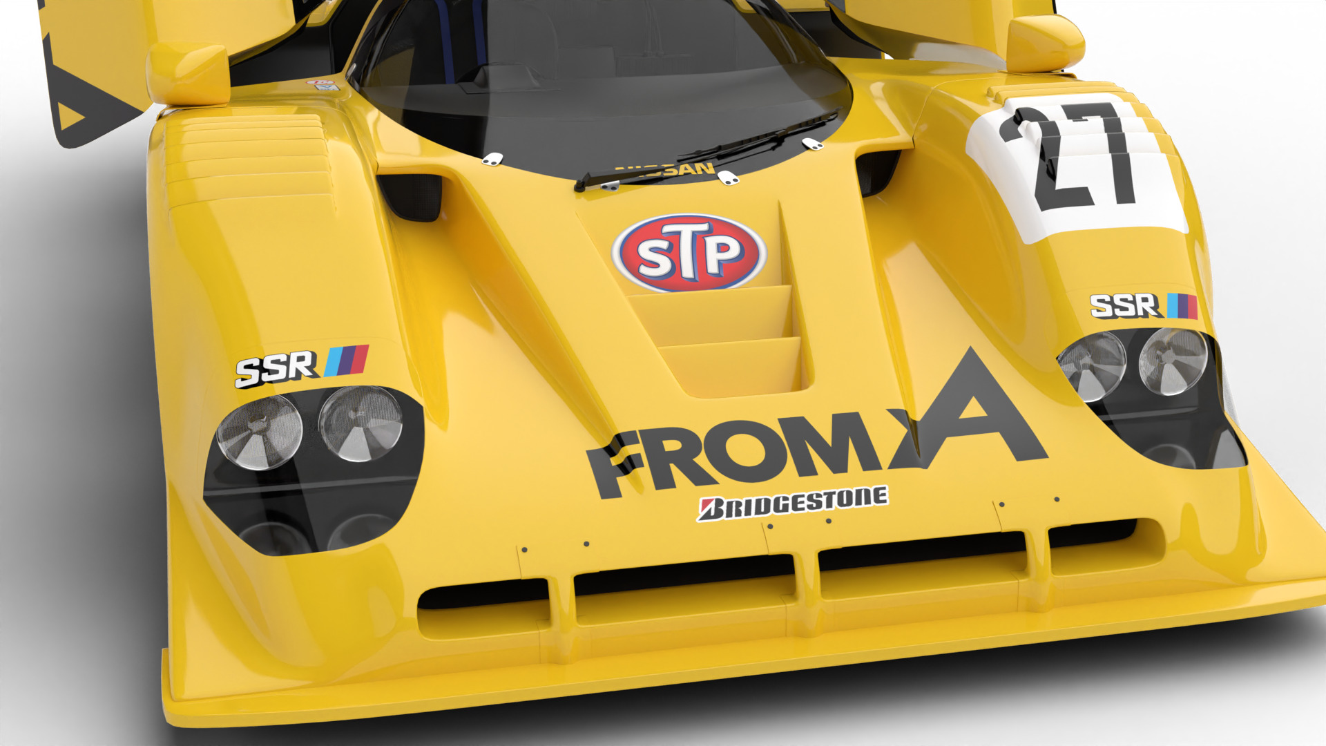 Nissan R90CK From A Racing 1990 HQ 3d model 3D model_19