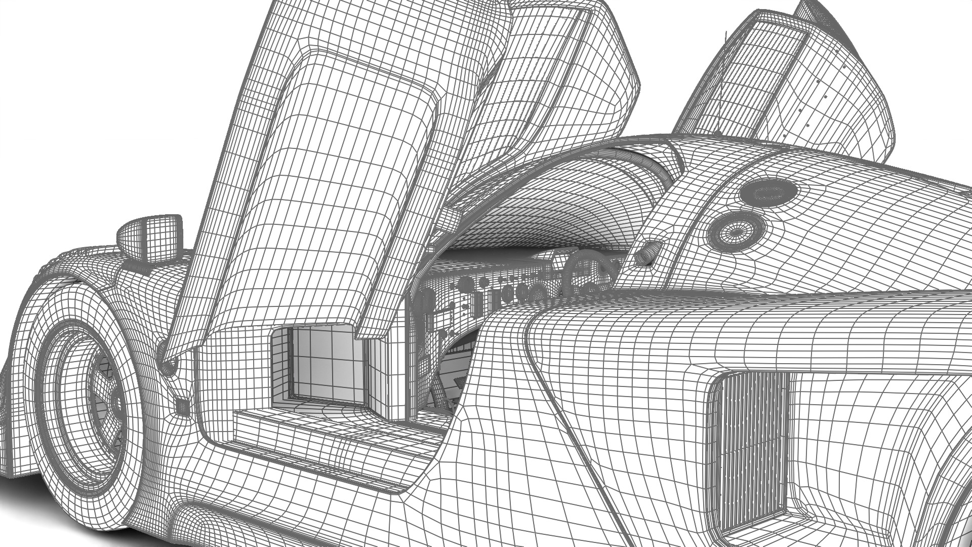 Nissan R90CK From A Racing 1990 HQ 3d model 3D model_46