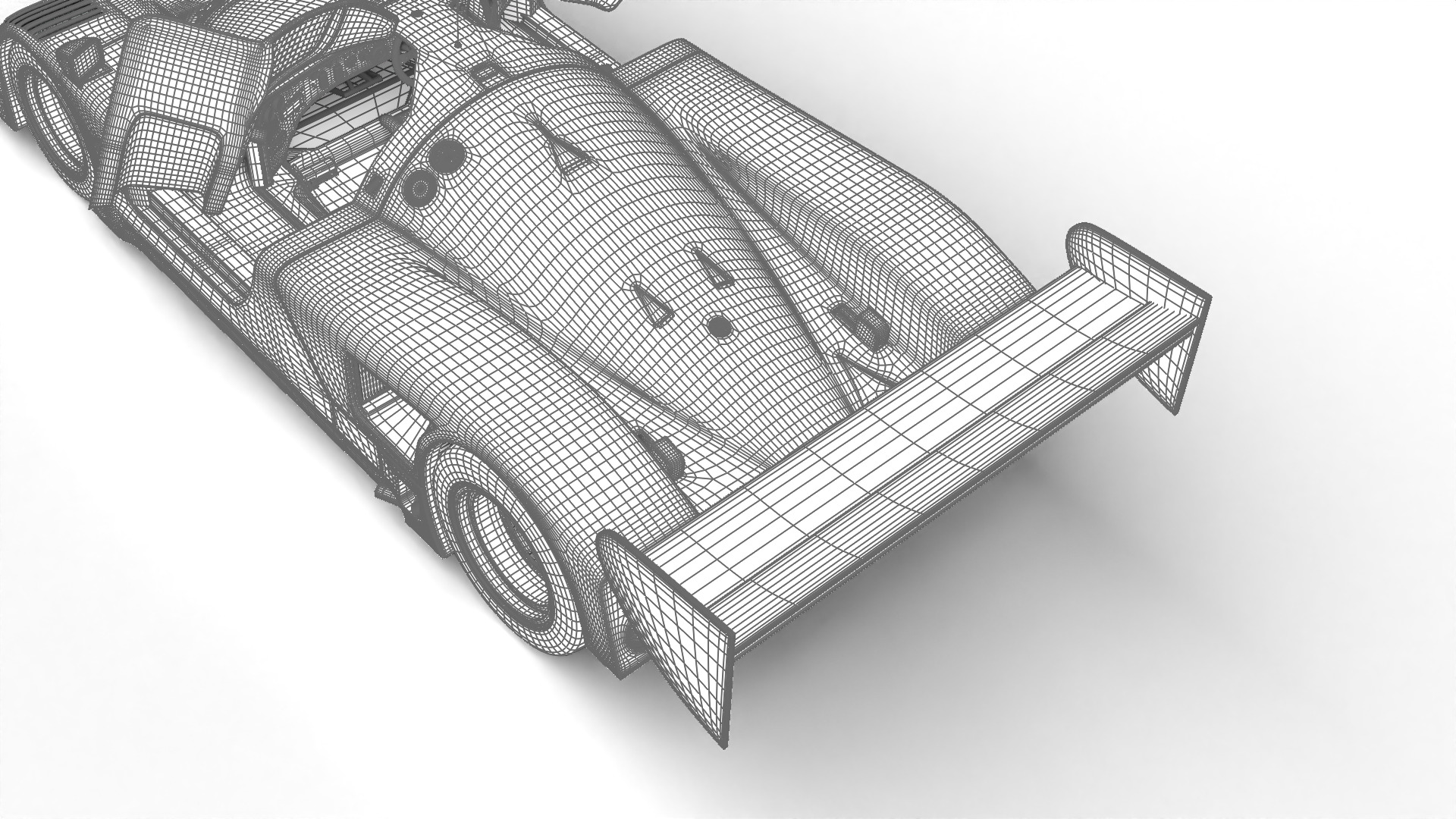 Nissan R90CK From A Racing 1990 HQ 3d model 3D model_34