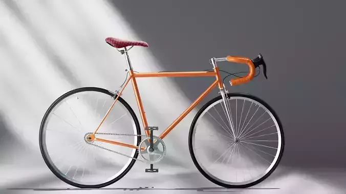 Premium and Modern Vintage Bicycle for cinema 4d