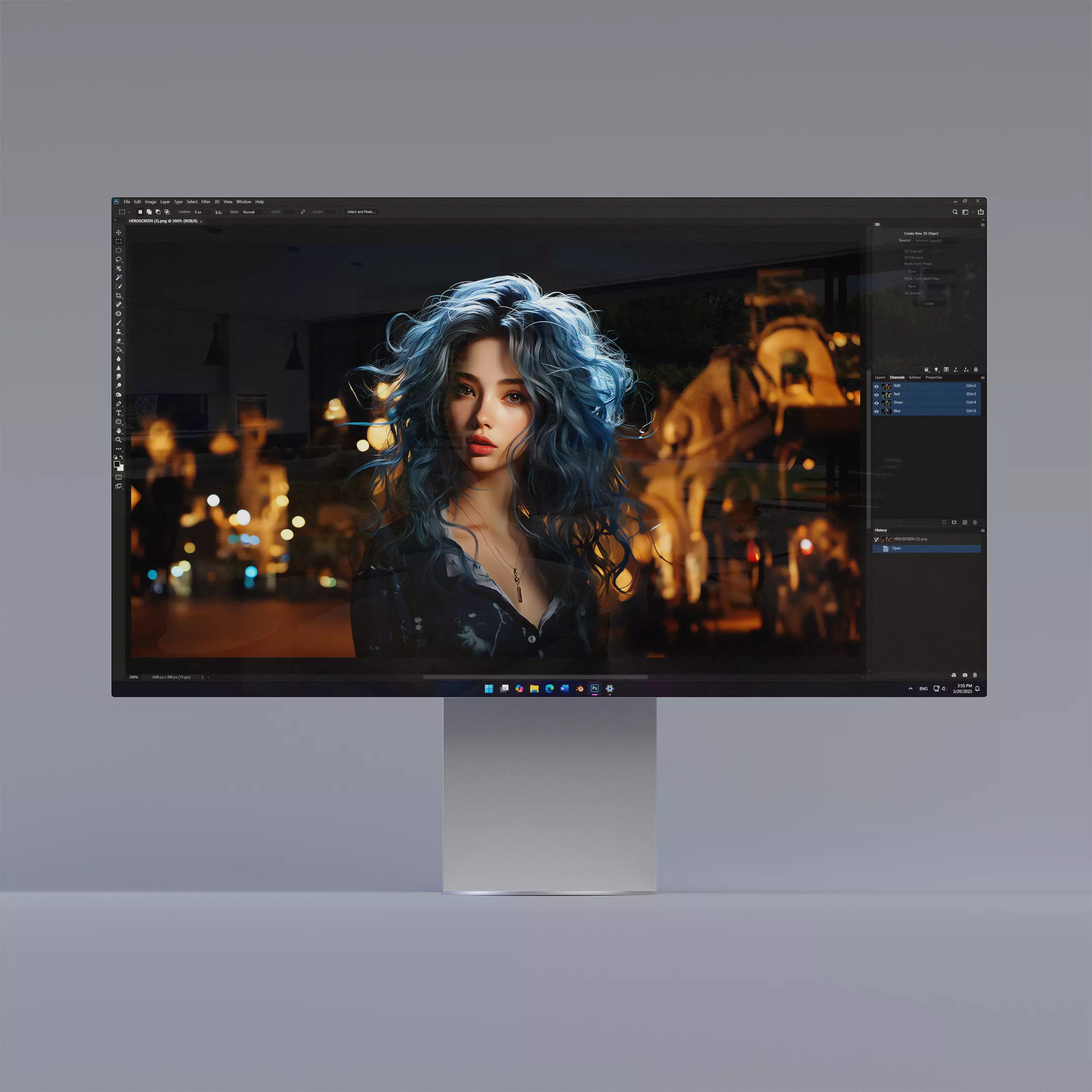LG Ultrafine 6K 2025 3D model_0