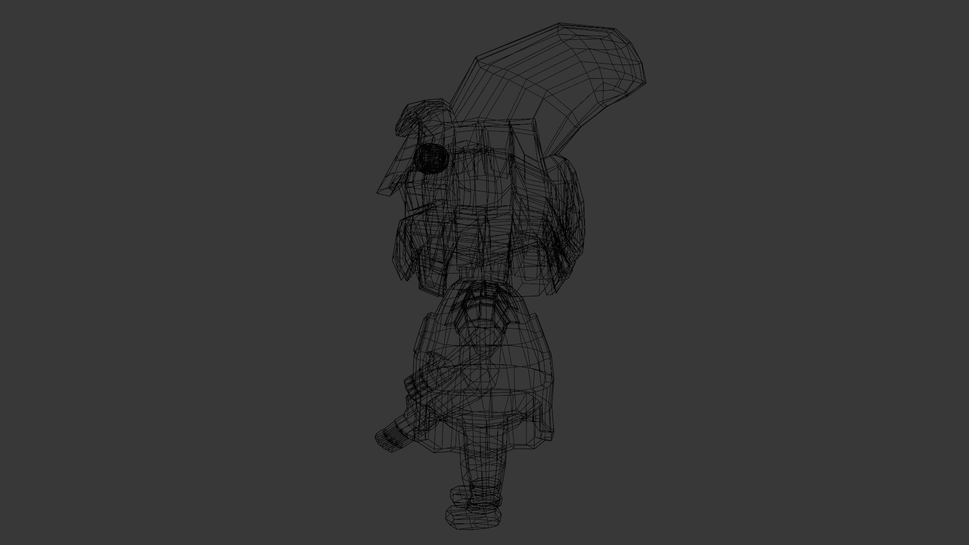 Goblin Warriors Pack - 4 Stylized Low Poly Characters Low-poly 3D model_11