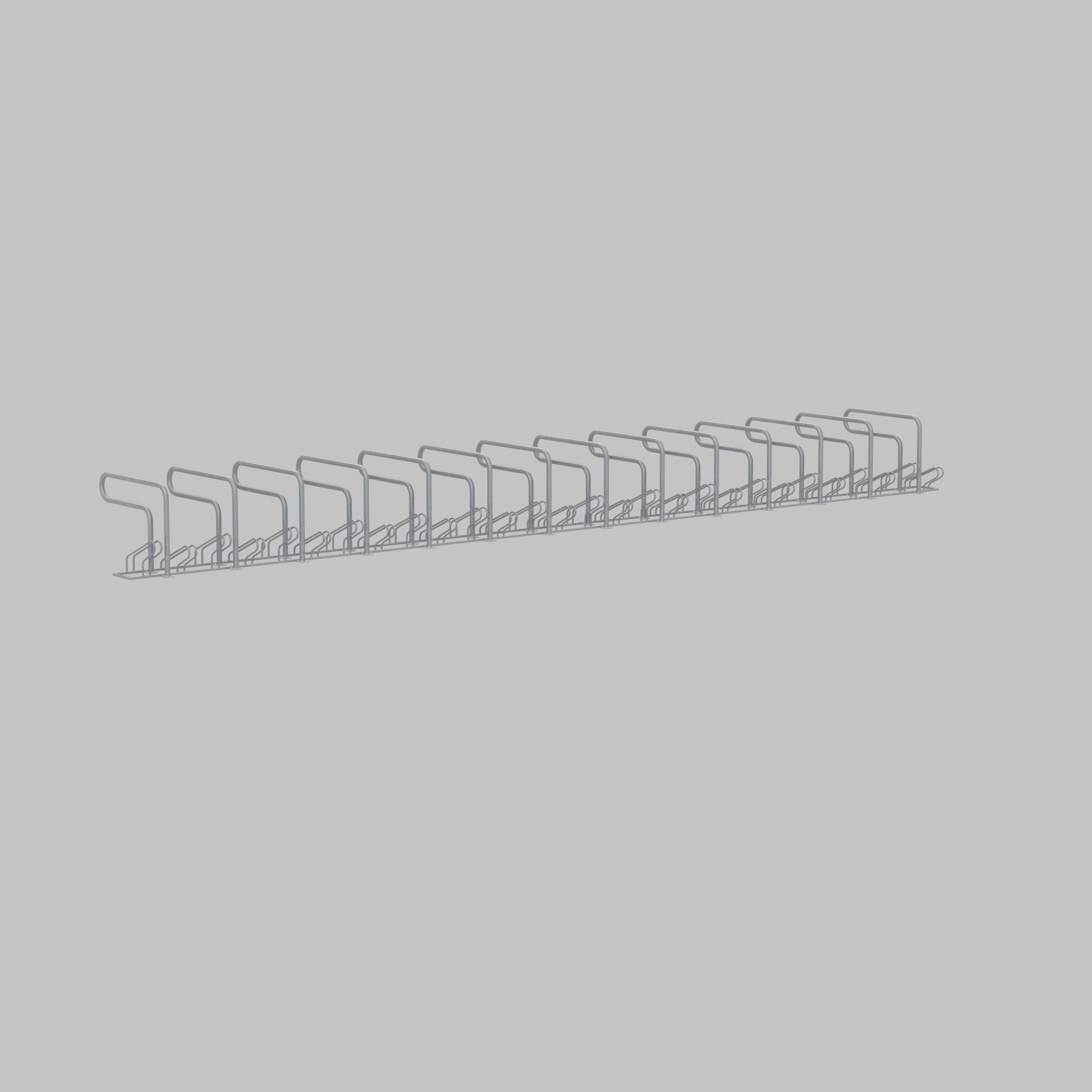 Bicycle Lean-to Parker Version 3 Low-poly 3D model_36