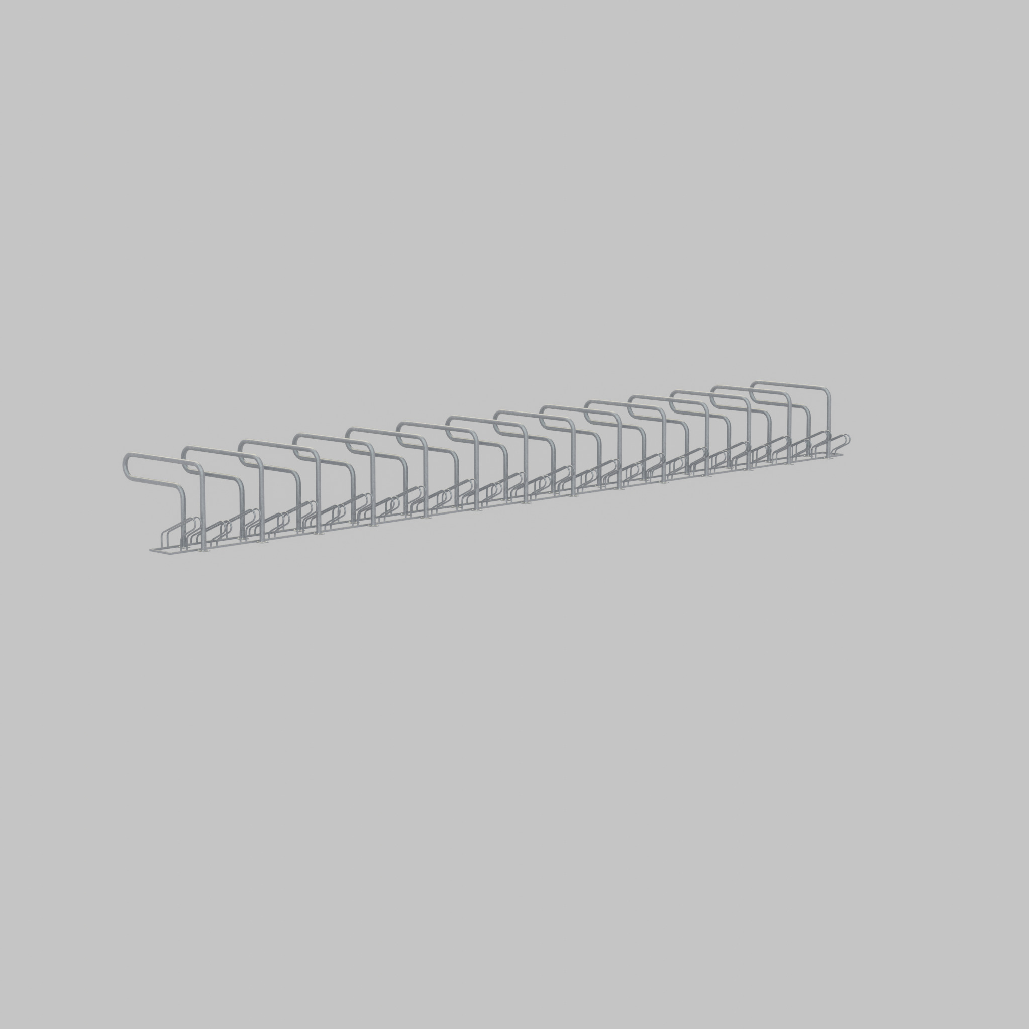 Bicycle Lean-to Parker Version 3 Low-poly 3D model_50