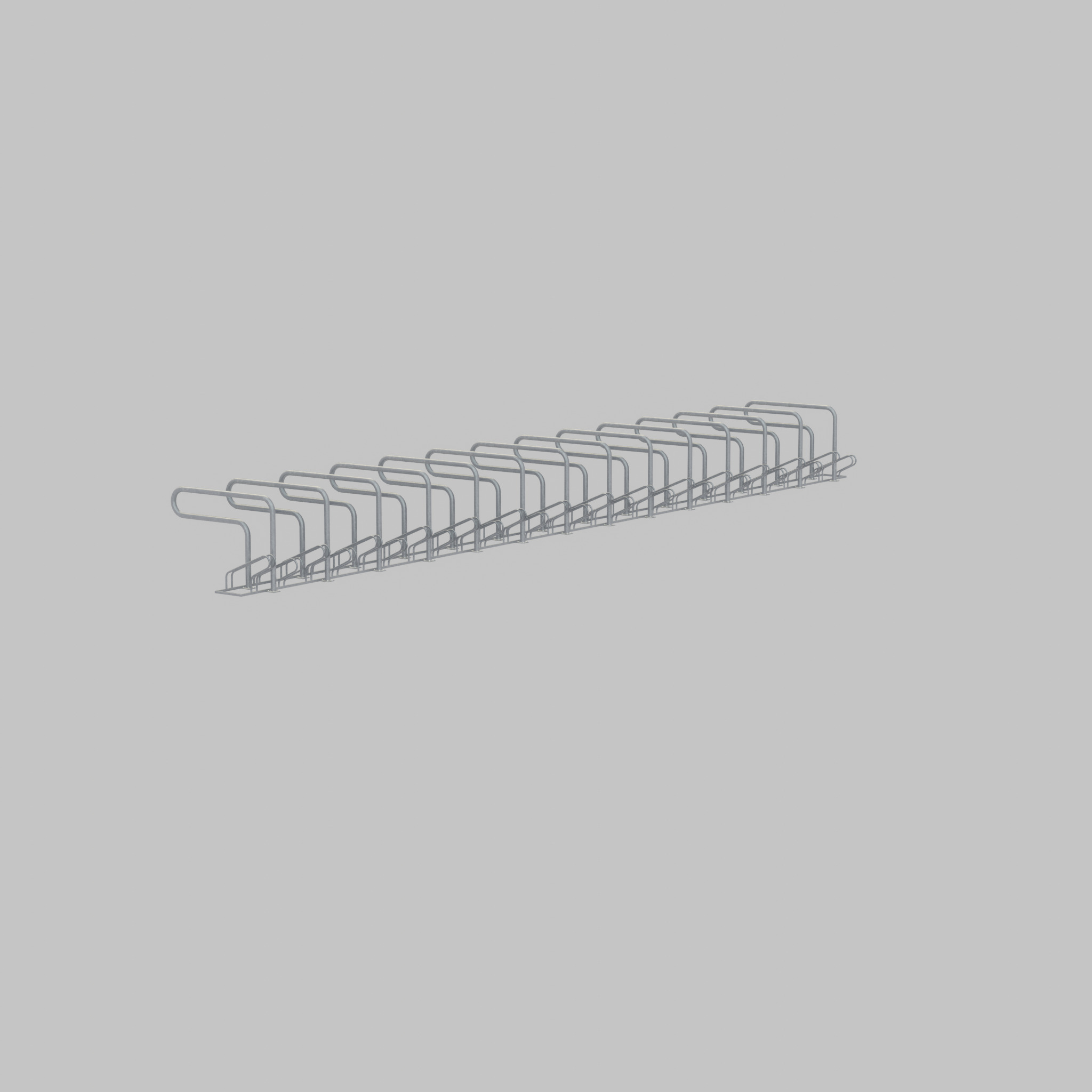 Bicycle Lean-to Parker Version 3 Low-poly 3D model_51