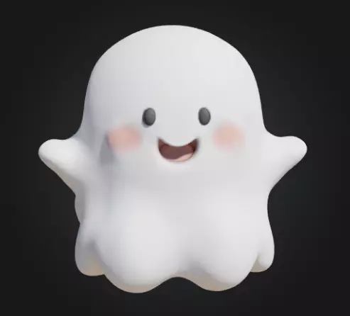 Billy the Ghost 3D print model