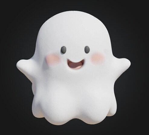 Billy the Ghost 3D print model