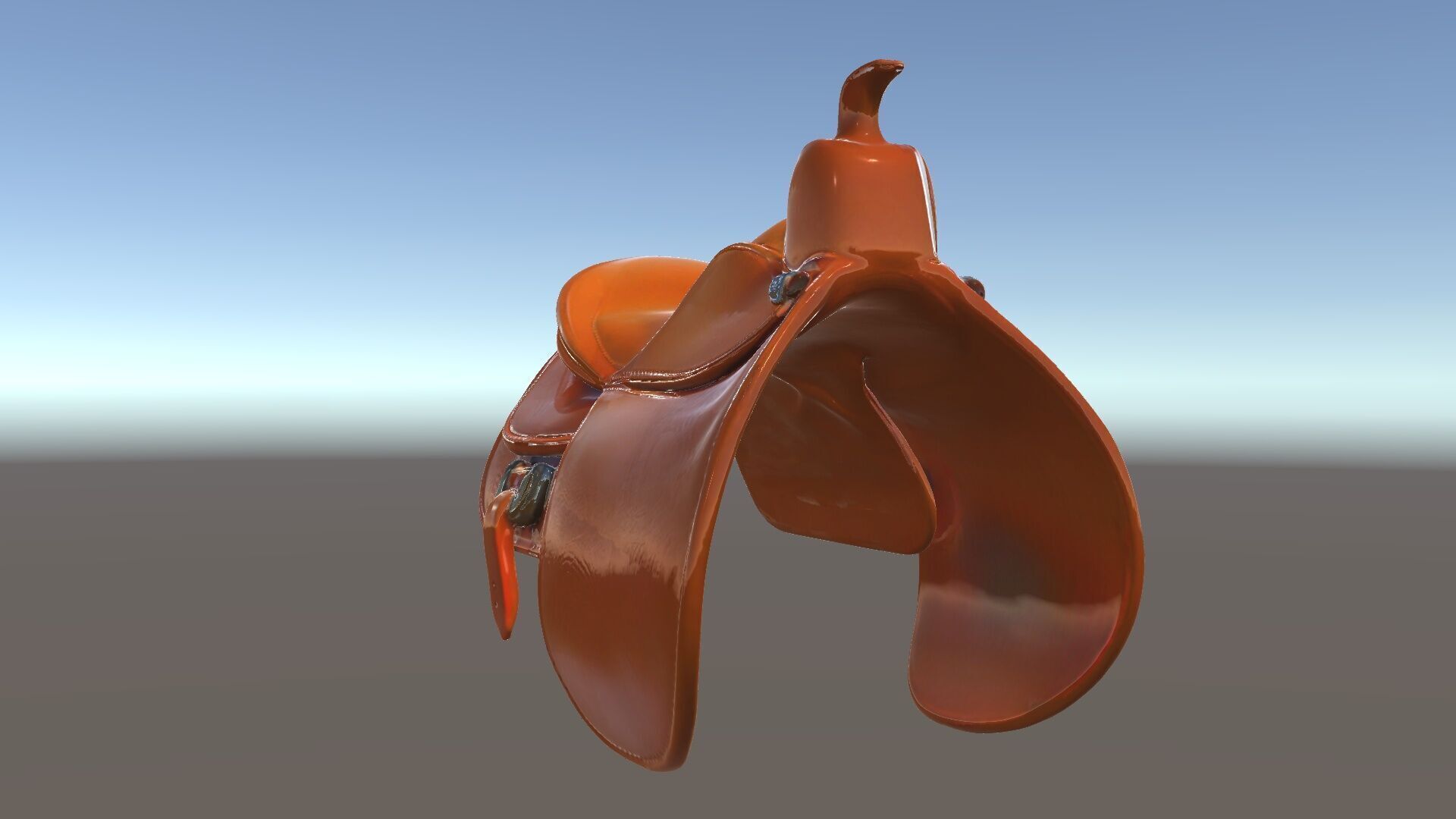 Realistic Saddle Model Pack Low-poly 3D model_5