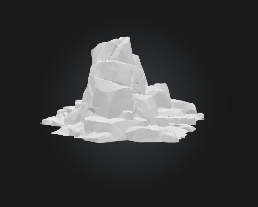 Rock Formation Natures Timeless Sculpture 3D model_7