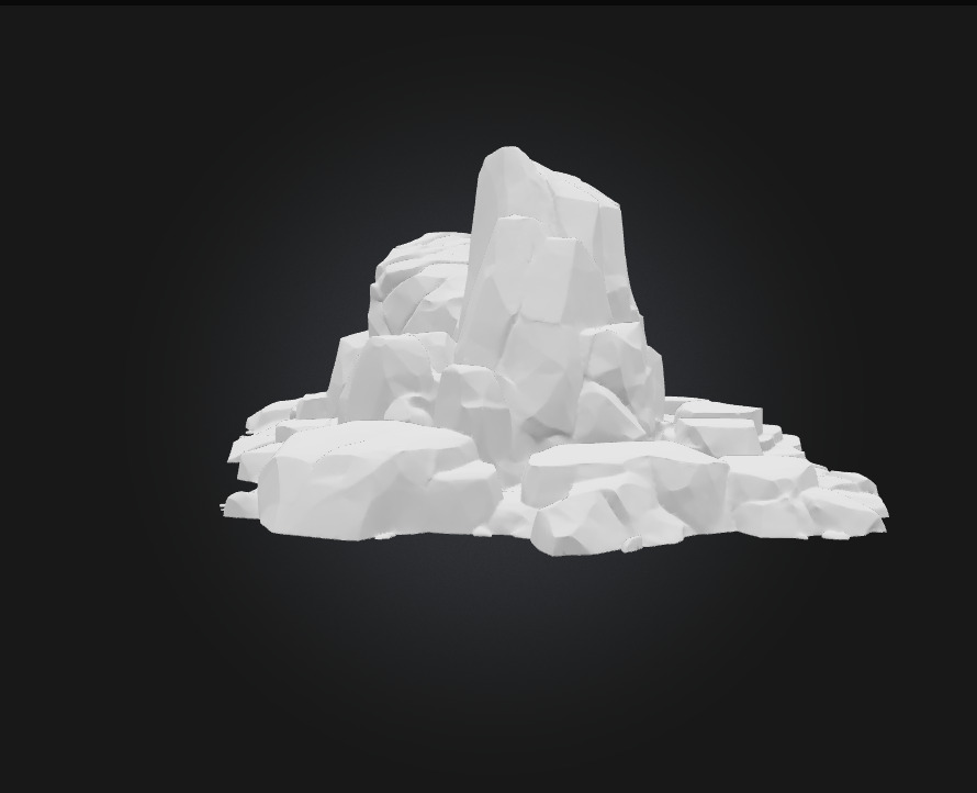 Rock Formation Natures Timeless Sculpture 3D model_5