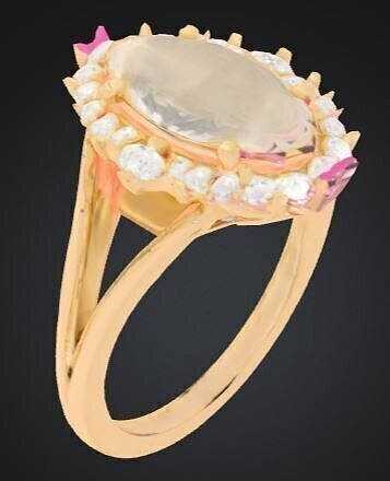 A LUXURY RING FOR WOMAN 3D model