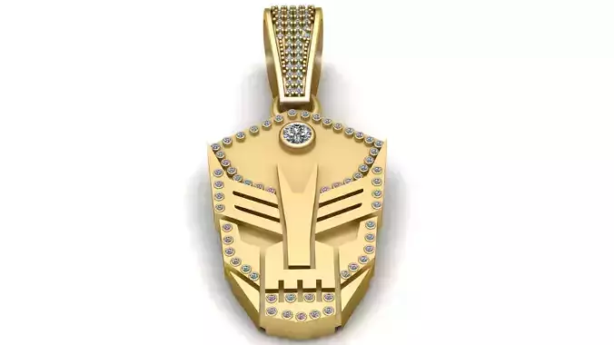 golden pendant