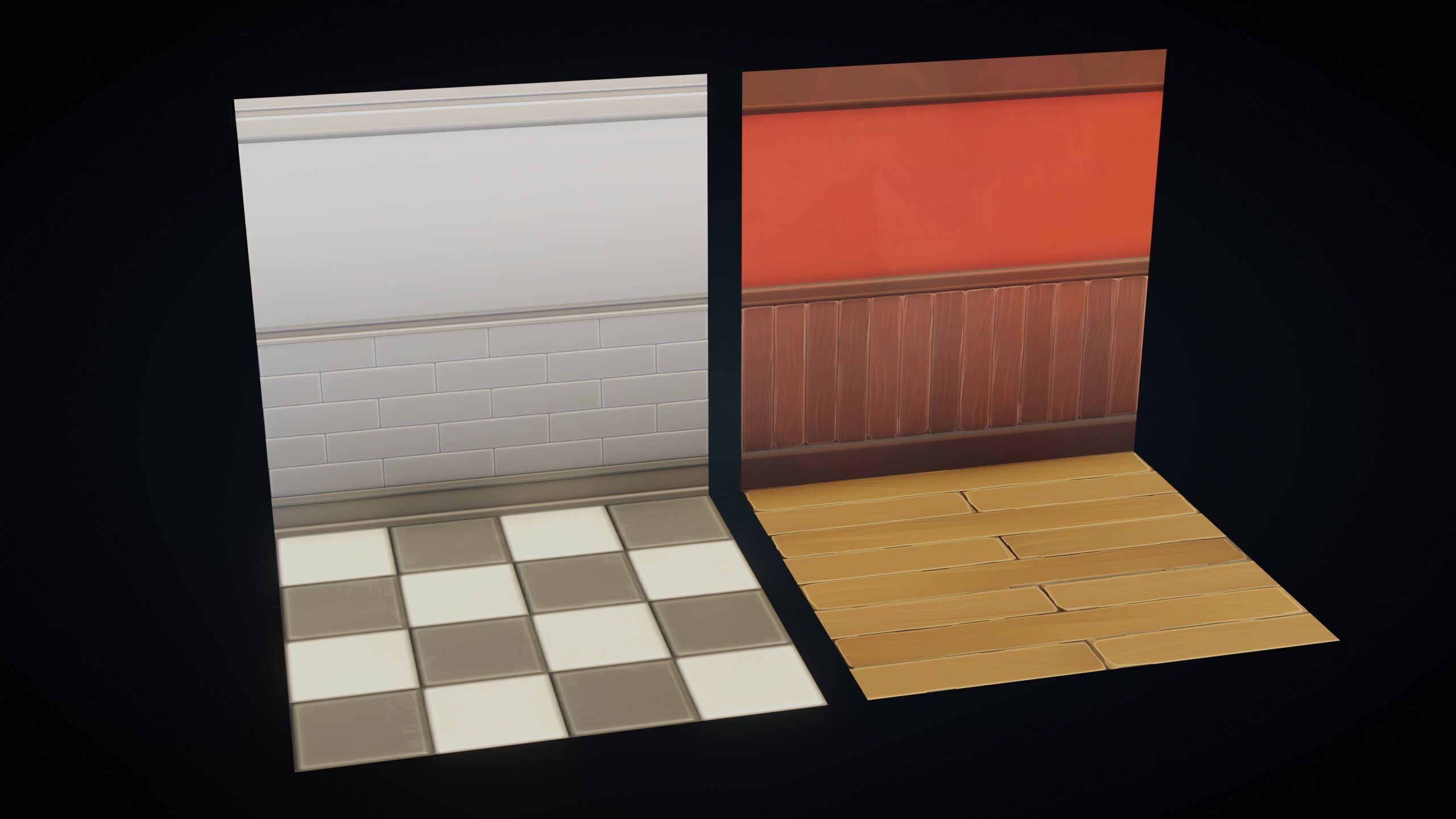 Stylized Kitchen Pack - Game-Ready 3D Assets Low-poly 3D model_15