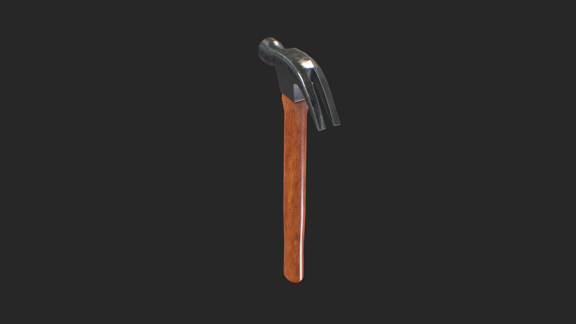 Hammer 3D Model Low-poly 3D model_5