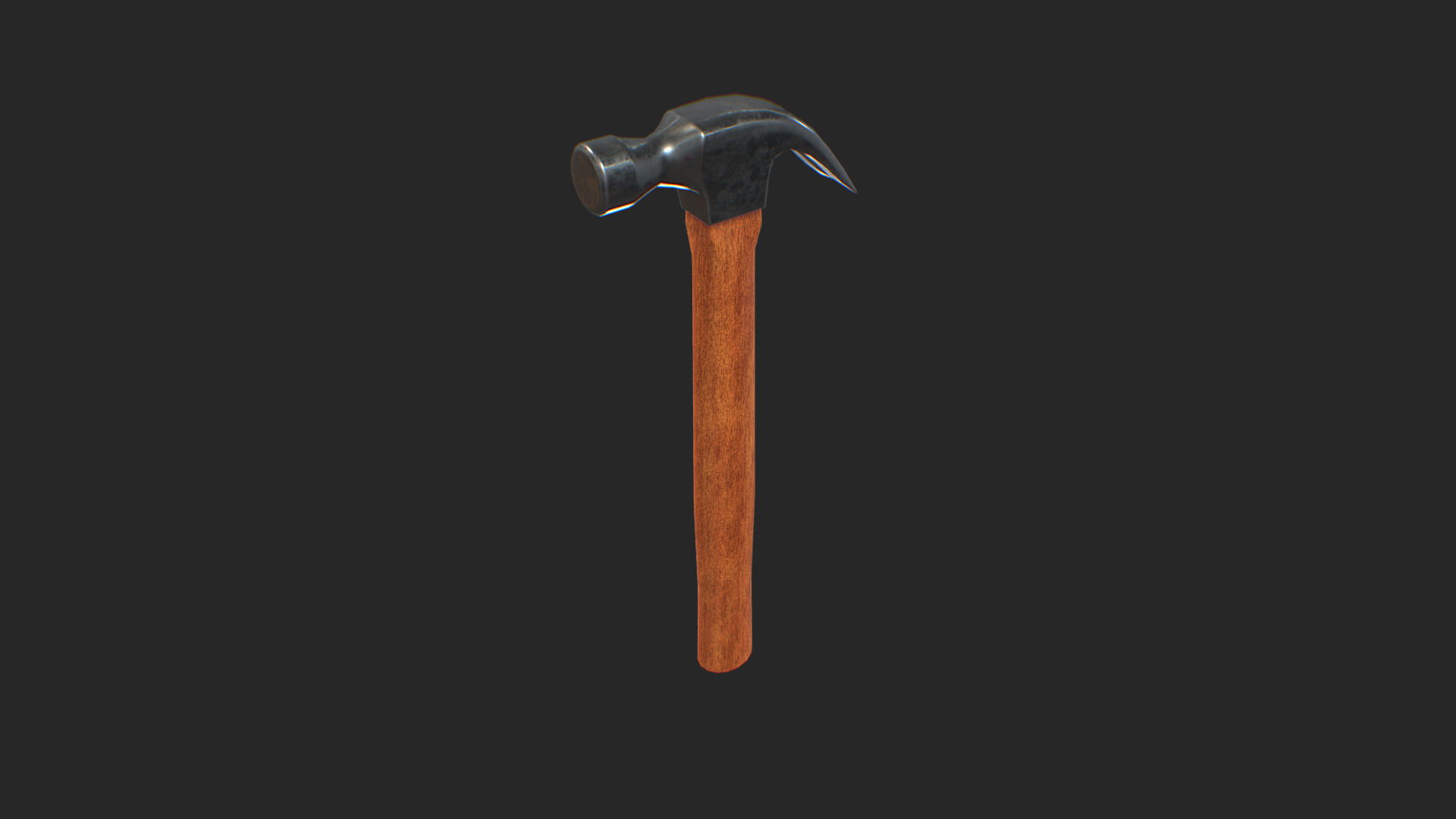 Hammer 3D Model Low-poly 3D model_4