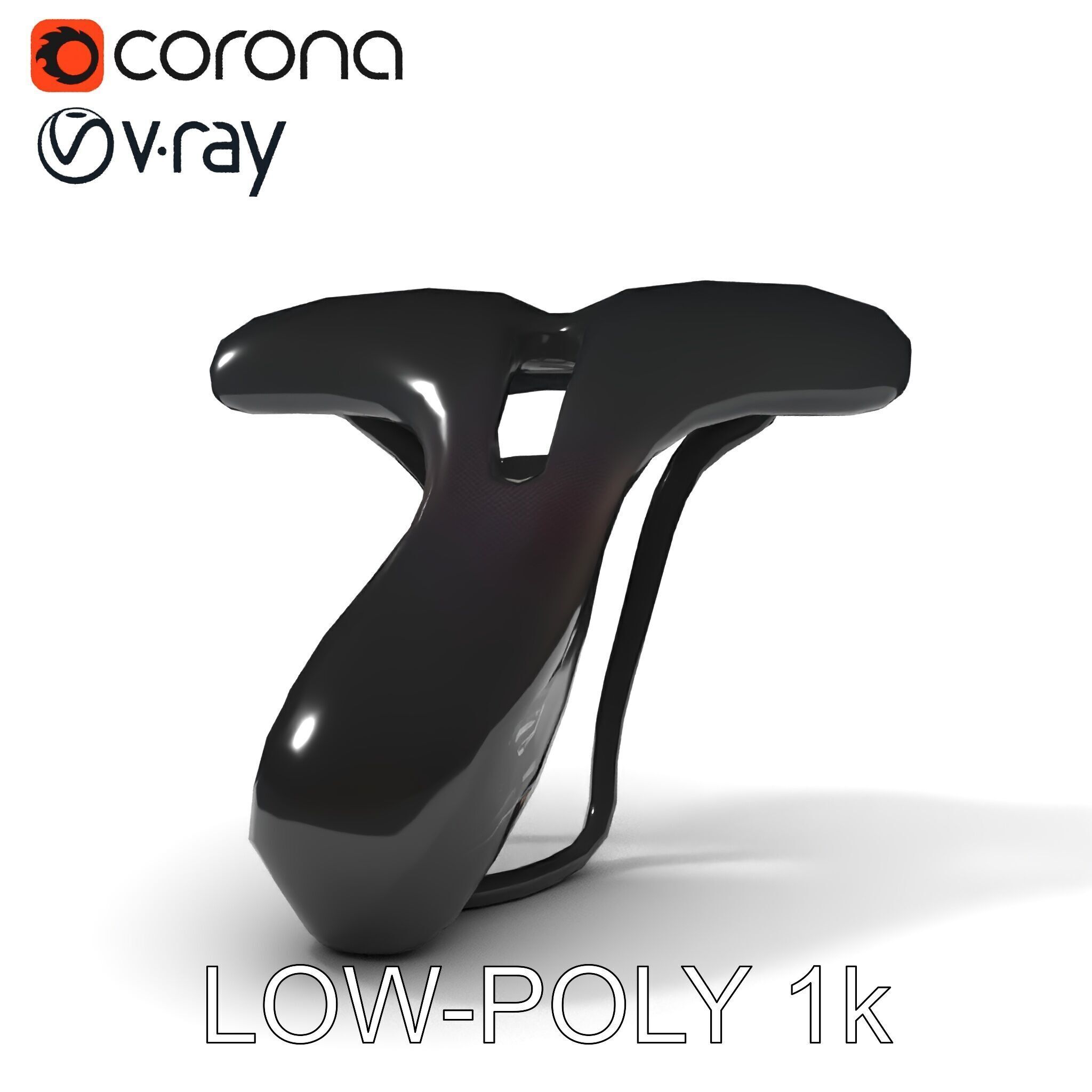 Ergonomic Bicycle Saddle Model Pack Low-poly 3D model_34