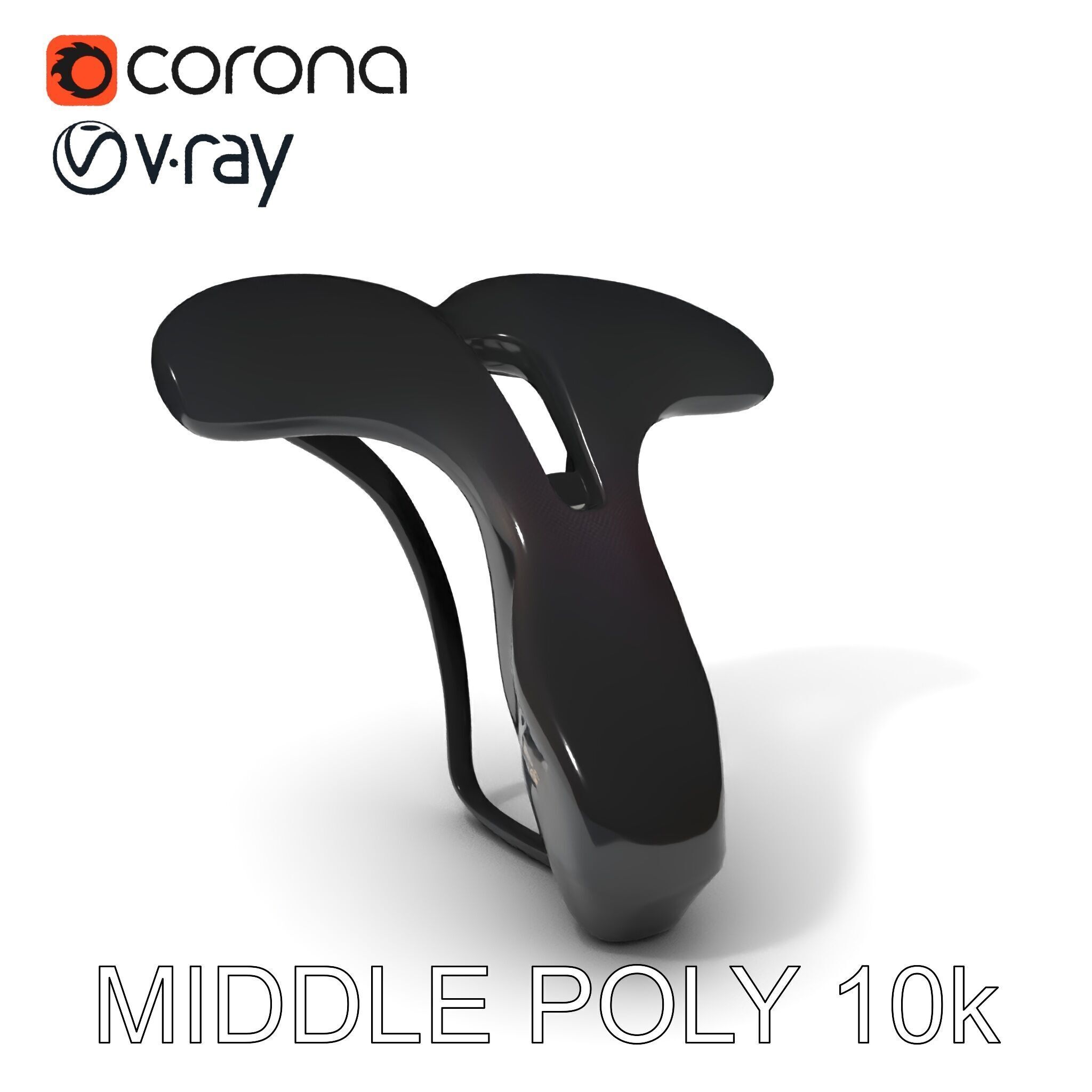Ergonomic Bicycle Saddle Model Pack Low-poly 3D model_25