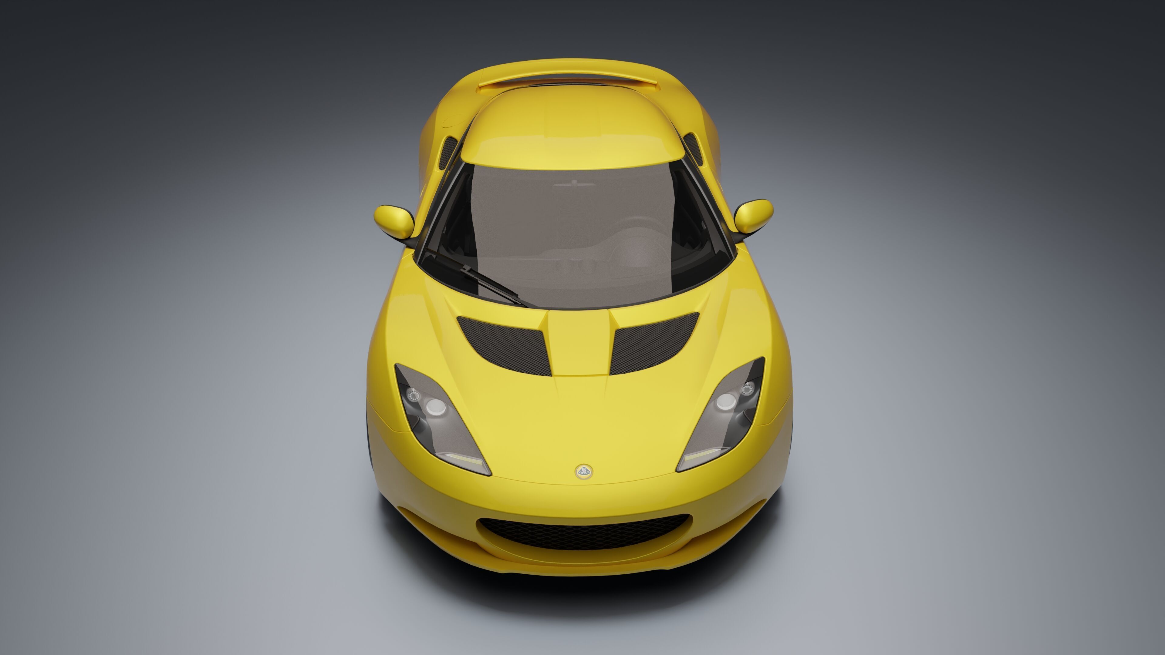 Lotus Evora Low-poly 3D model_18