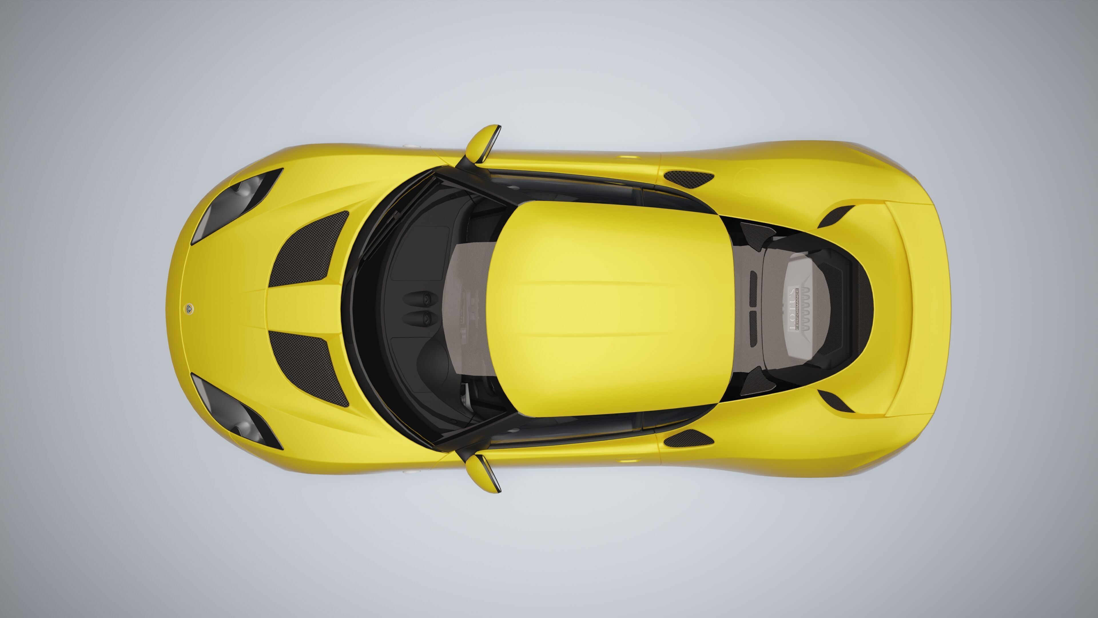 Lotus Evora Low-poly 3D model_24
