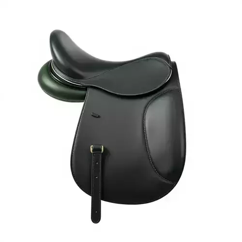Realistic Horse Saddle Model Pack Low-poly 3D model