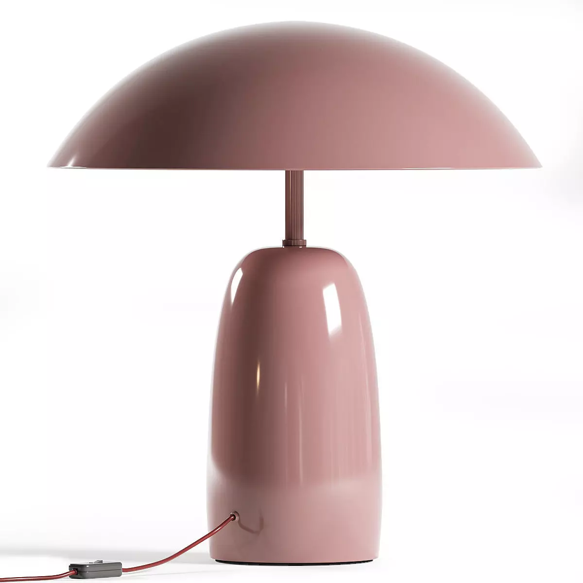 H M Metal Table Lamp 3D model_0