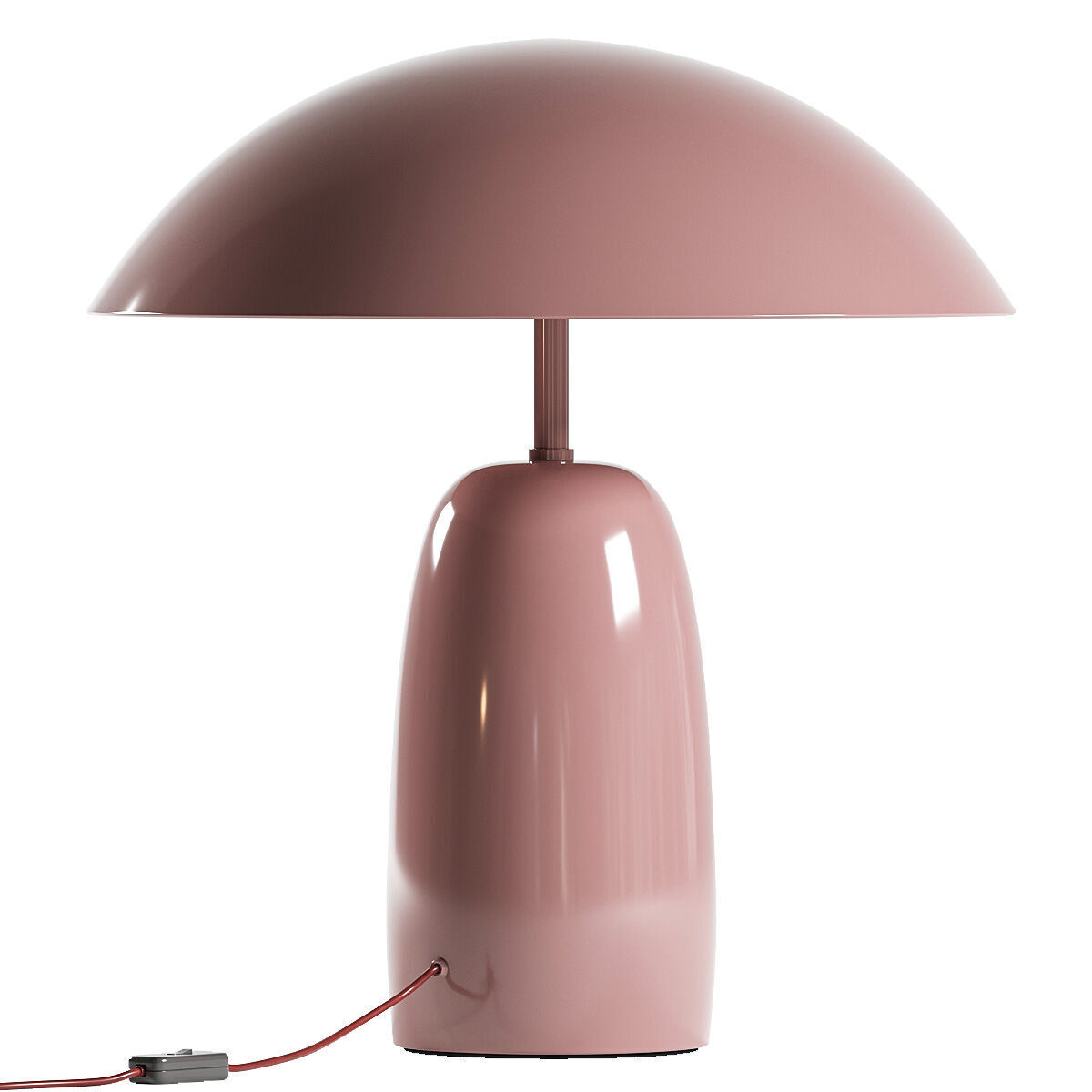 H M Metal Table Lamp 3D model_4