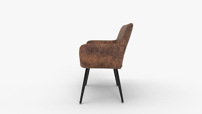 MEUBLE COSY Dining Chairs Set 3D model 6