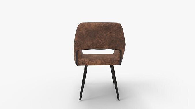 MEUBLE COSY Dining Chairs Set 3D model 4