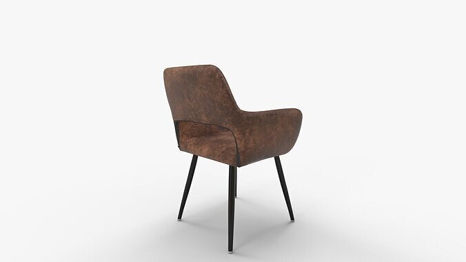 MEUBLE COSY Dining Chairs Set 3D model 3