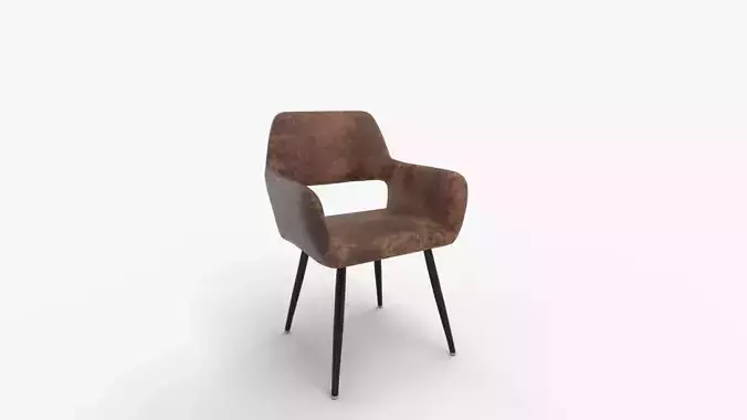 MEUBLE COSY Dining Chairs Set 3D model