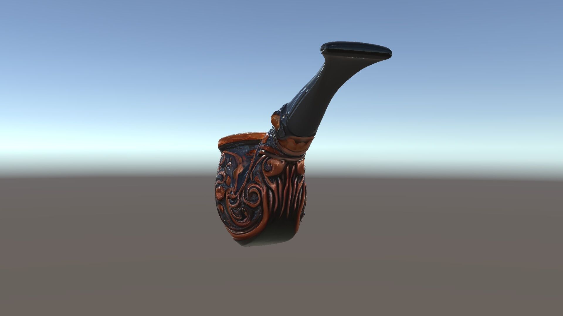 Ornate Tobacco Pipe Model Pack Low-poly 3D model_16