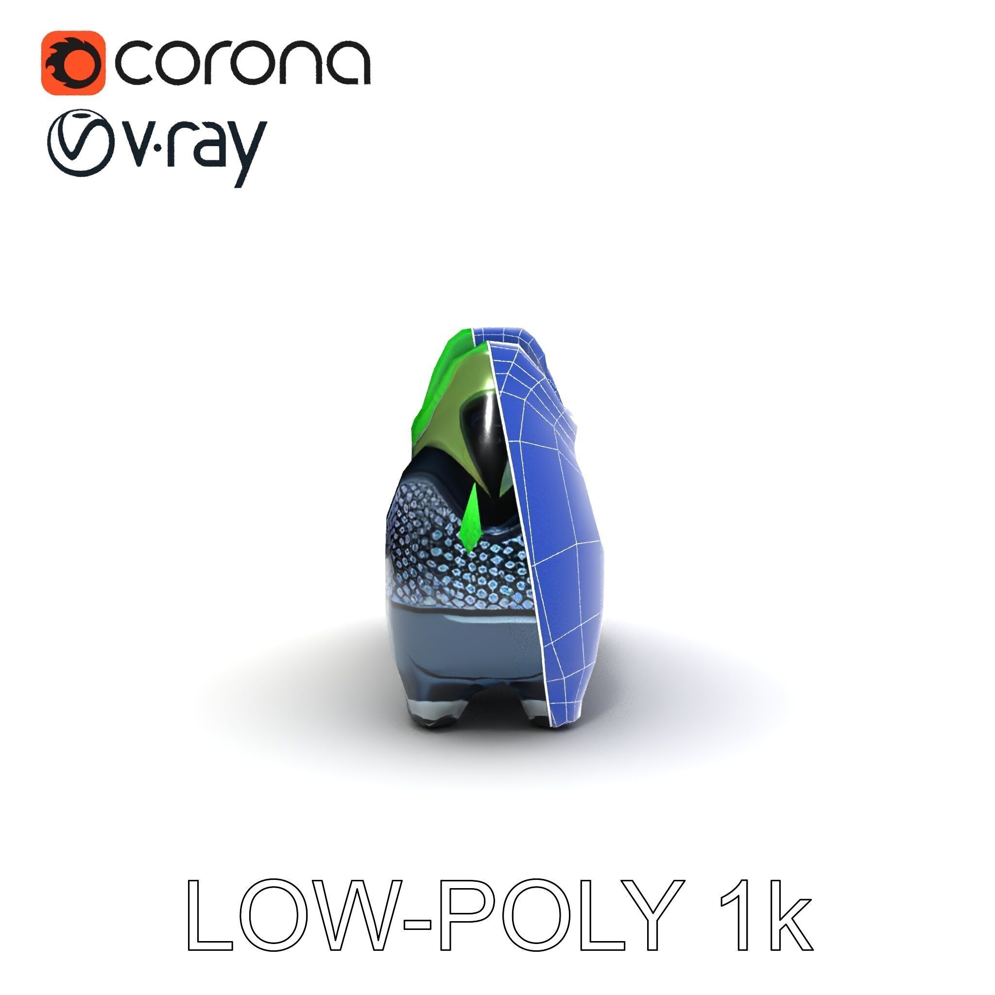 Dynamic Soccer Cleat Model Pack Low-poly 3D model_34