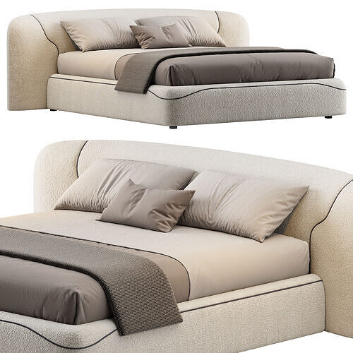 Molteni C Bed Theo 3D model