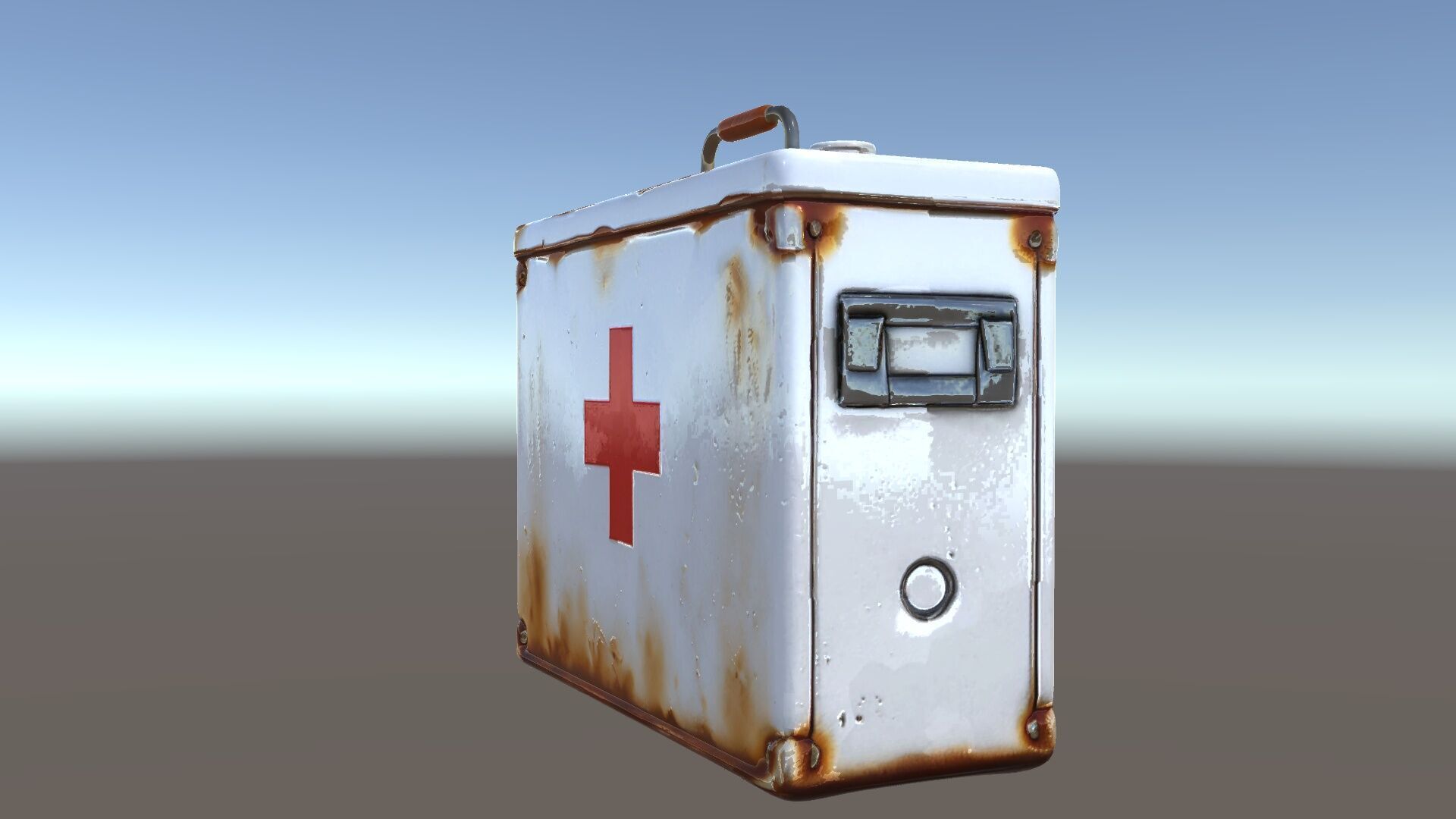 Rustic Medical First Aid Kit Model Pack Low-poly 3D model_24