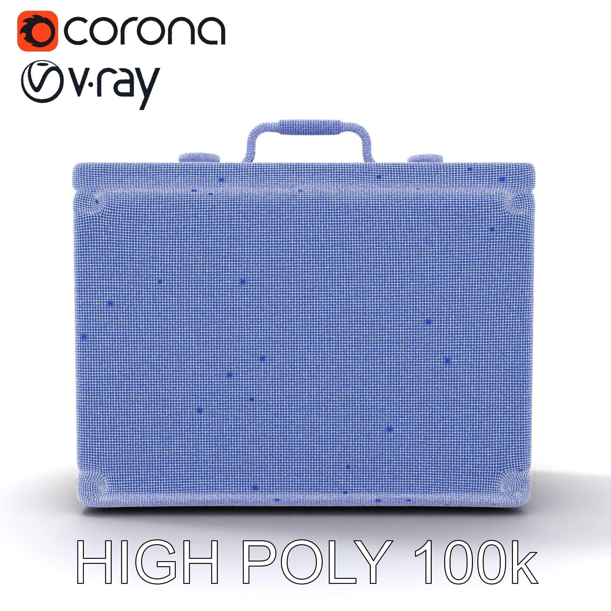 Rustic Medical First Aid Kit Model Pack Low-poly 3D model_23