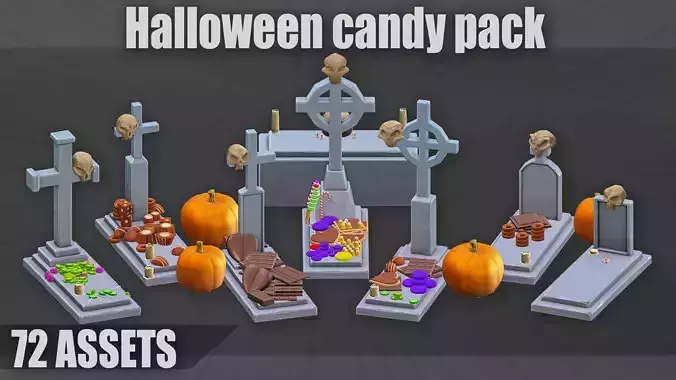 Halloween candy pack