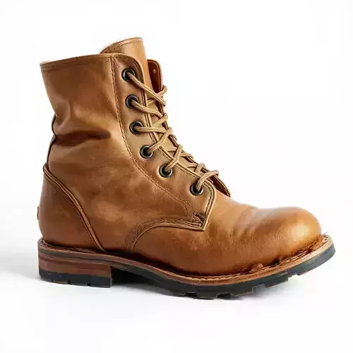Realistic Leather Boot D Model Pack