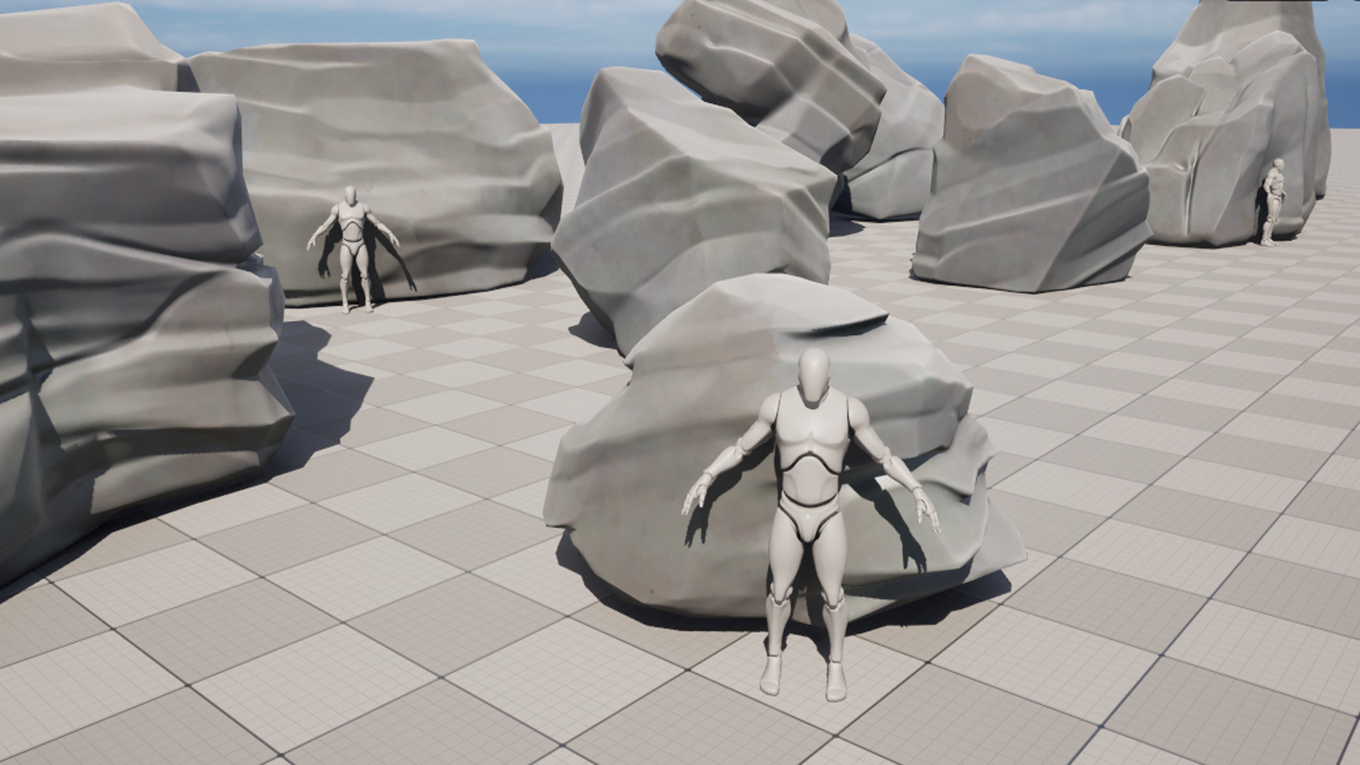 Roc Stone Low-poly 3D model_3