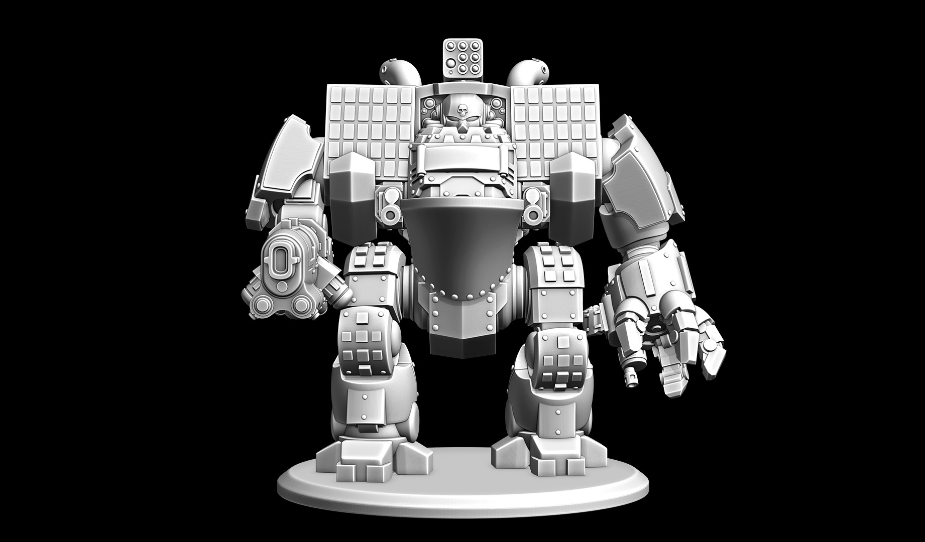 Imperial Operative Robot 3D print model_3